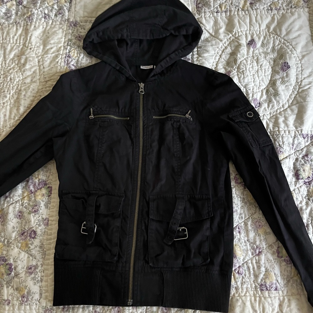 black combat jacket size small!